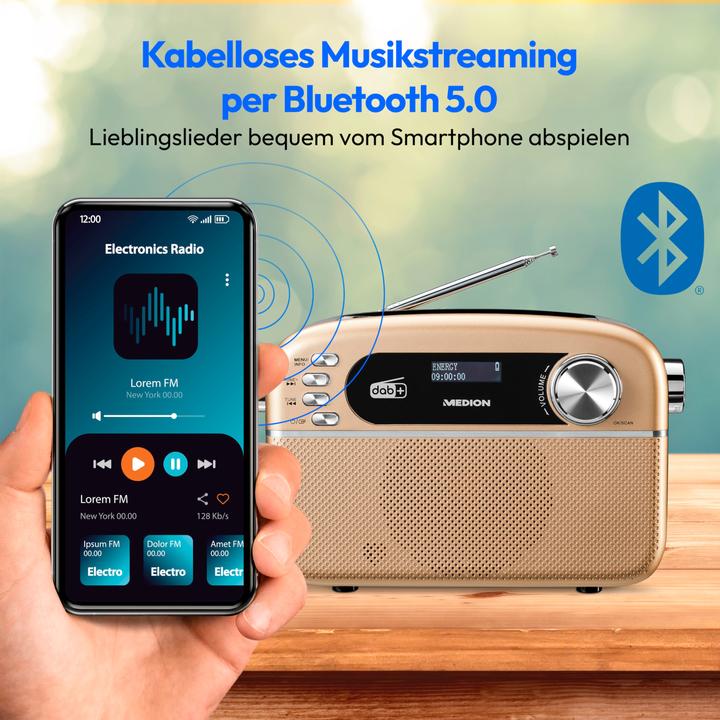 Actual product image Medion Life E66809 (VHF, DAB+, Bluetooth)