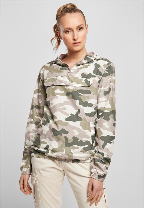 Actual product image Urban Classics Windbreaker Camo Pull Over (XS)