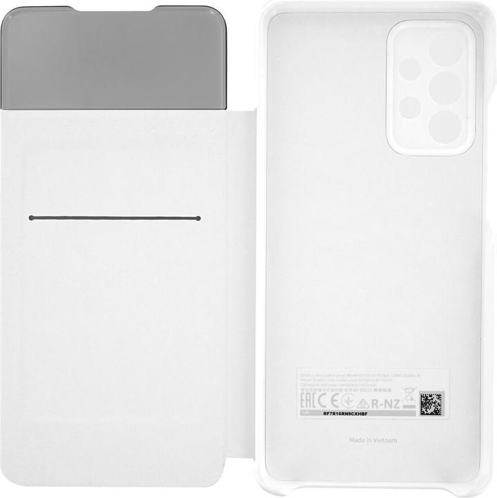 Actual product image Samsung Smart S View Wallet Cover for A725 Galaxy A72 white (Samsung Galaxy A72)