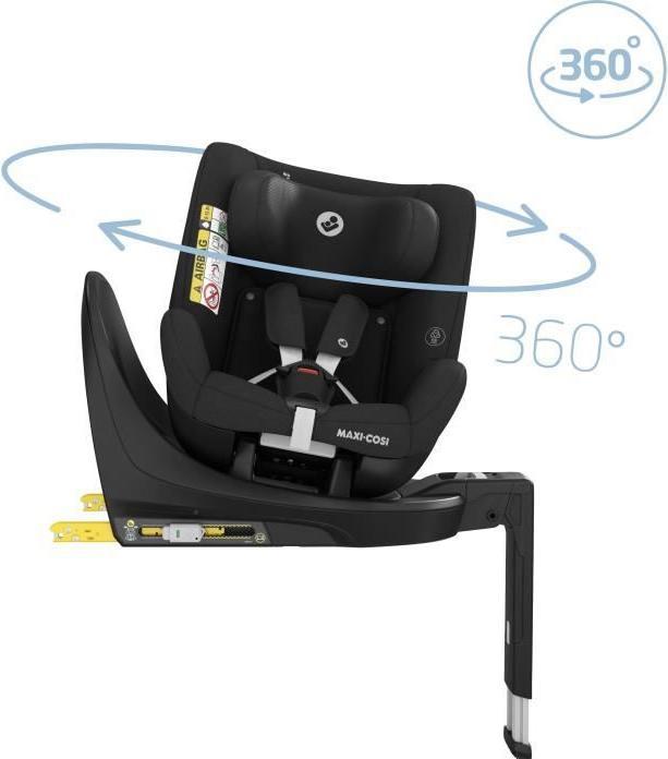 Productafbeelding Maxi-Cosi Mica Eco | MC MICA ECO I-SIZE AUTHENTIC BLACK (Reboarder, ECE R129/i-Size standaard)