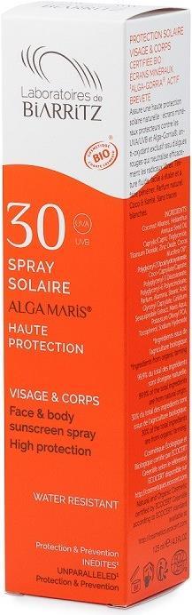 Immagine prodotto Laboratoires de Biarritz Alga Maris (Spray solare, SPF 30, 100 ml, 154 g)