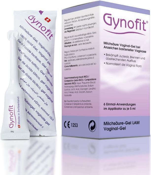 Image du produit Gynofit Gel vaginal à l'acide lactique (5 ml, Gel intime)