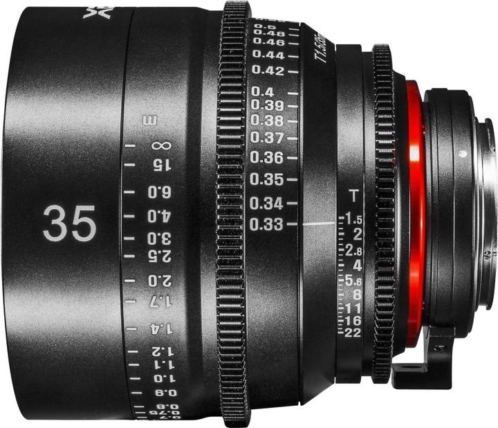 Actual product image Samyang XEEN 35mm T1.5 FF Cine Canon (Canon EF, Micro Four Thirds, full size, APS-C / DX)