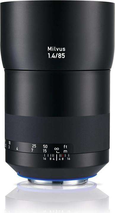Image du produit Zeiss Milvus 1.4 / 85mm ZE Canon EF (Canon EF, Plein format)