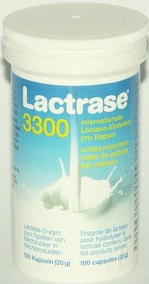 Immagine prodotto Lactrase 3300 per l'intolleranza al lattosio (100 Pezzo/i, Pillole, 37 g)