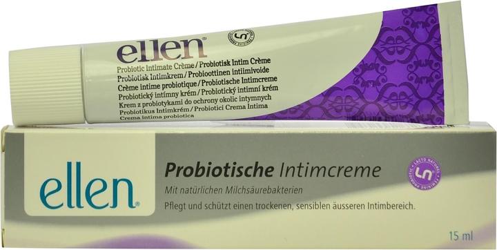 Actual product image Ellen Probiotische Intimcreme (15 ml, Intimate cream)