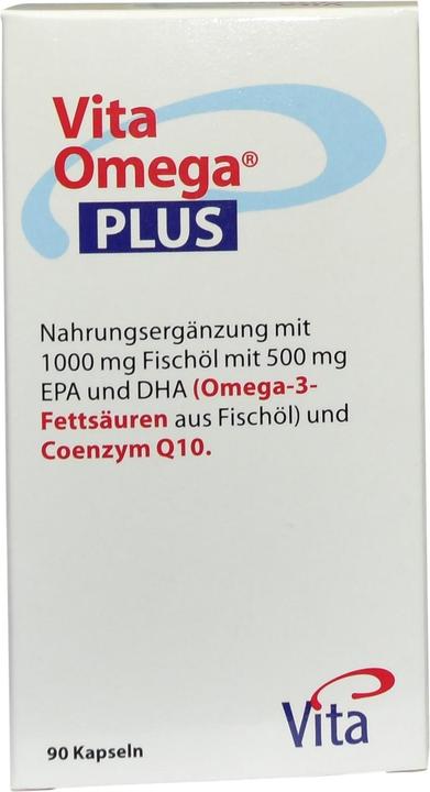 Produktbild Vita PLUS 30mg Coenzym Q10 (90 Stück, Kapseln, 195 g)