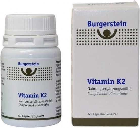 Image du produit Burgerstein Vitamine K2 (60 pièce(s), Capsules, 22 g)