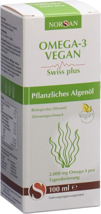 Actual product image Norsan Omega3 vegan (1 Piece, Liquid, 190 g)