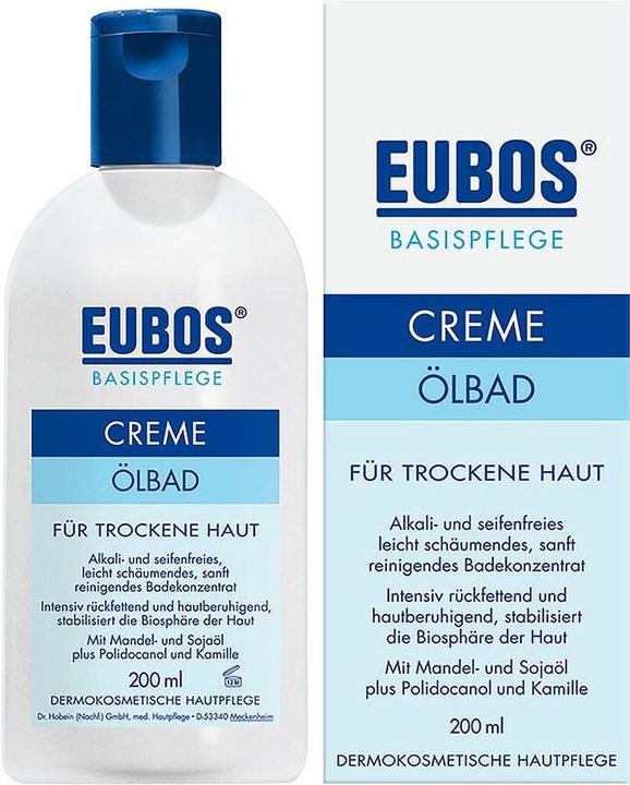 Actual product image Eubos Cream oil bath refill (400 ml, Bath oil)