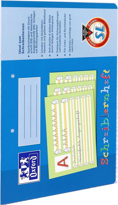 Produktbild Oxford Schreiblernheft A4 quer (A4, Weicher Einband)