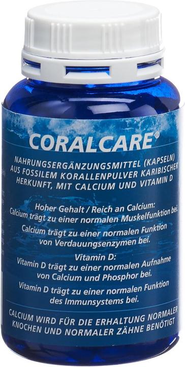 CoralCare karibischer Herkunft mit Vitamin D3 Kapsel 1000 mg VitD3 (120 Stück, Kapseln, 160 g)