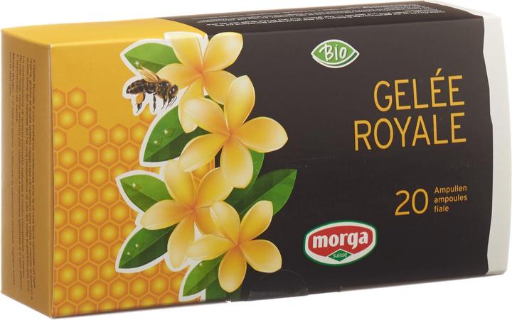Actual product image Morga Royal jelly Trinkamp 1500 mg organic (1 Piece, Ampoule, 394 g)