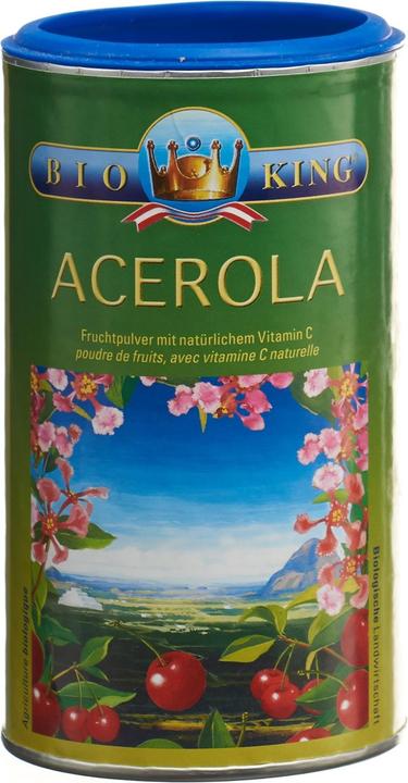 Bio King Acerola Pulver (1 Stück, Pulver, 200 g)