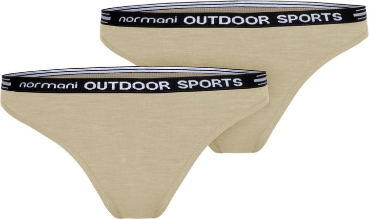Produktbild Normani 2er Pack Damen Merino Tanga „Dubbo“ - 8551 (XXL, 4er Pack)