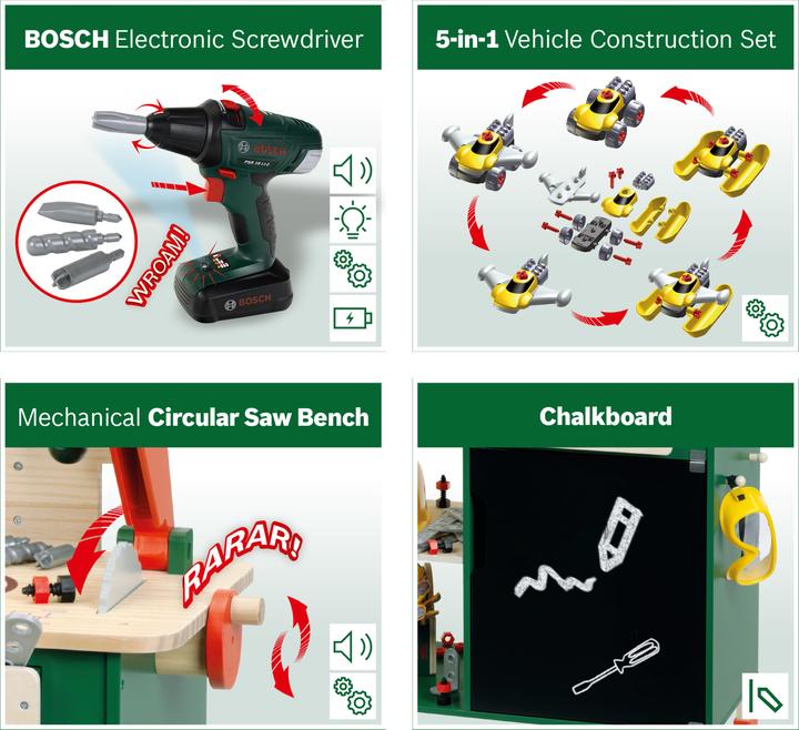 Produktbild Theo Klein Bosch - Holzwerkbank