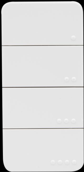 Produktbild Shelly BLU RC Button 4 (Gerätespezifische Fernbedienung, Bluetooth)