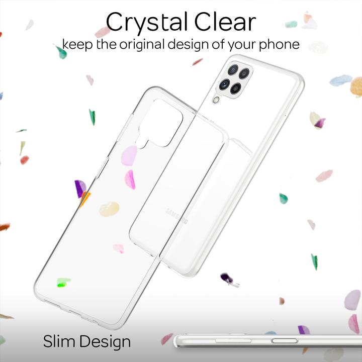 Produktbild Nalia Klare Silikon Handyhülle (Samsung Galaxy A22)