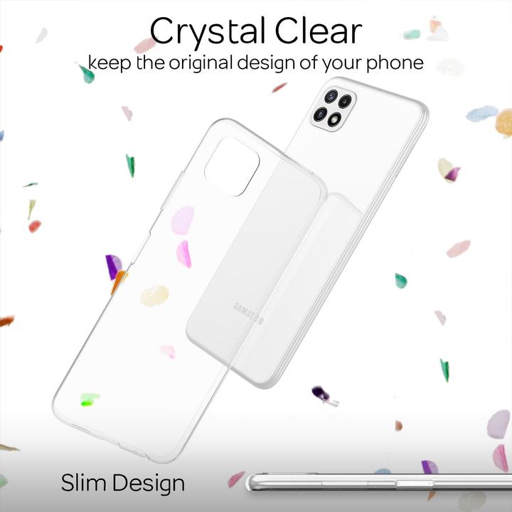 Produktbild Nalia Klare Silikon Handyhülle (Samsung Galaxy A22 5G)