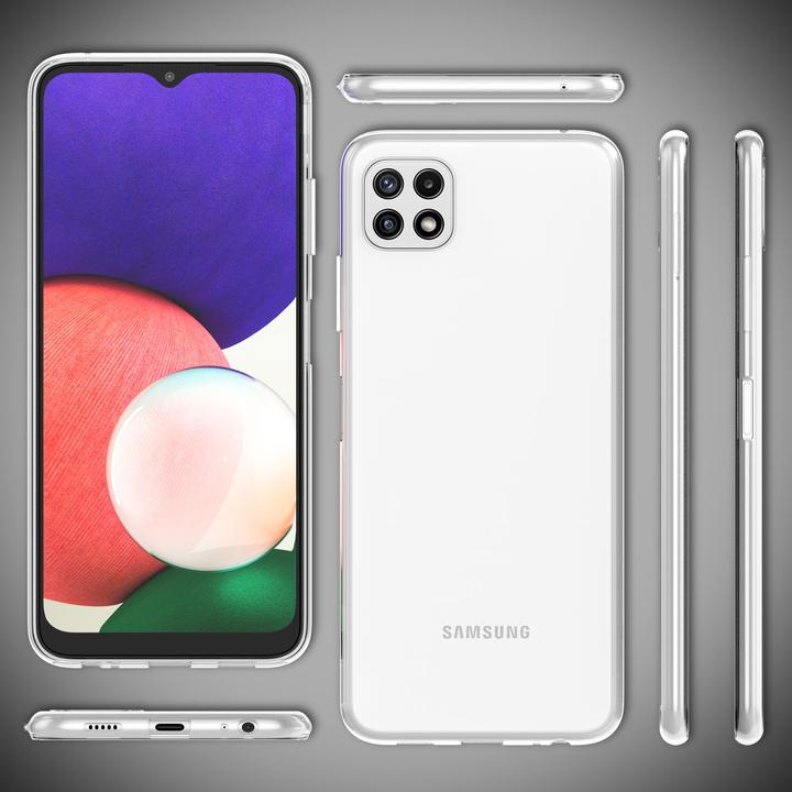 Produktbild Nalia Klare Silikon Handyhülle (Samsung Galaxy A22 5G)