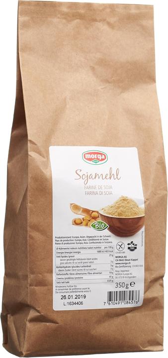 Image du produit Morga Farine de soja biologique sans gluten (350 g)