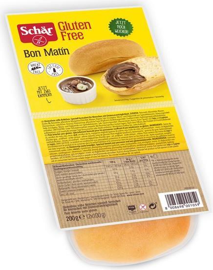 Actual product image Schär Bon Matin gluten free rolls (200 g)