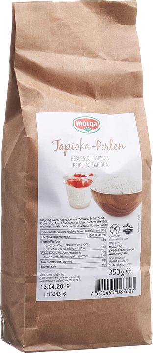 Actual product image Morga Tapioca pearls (350 g)
