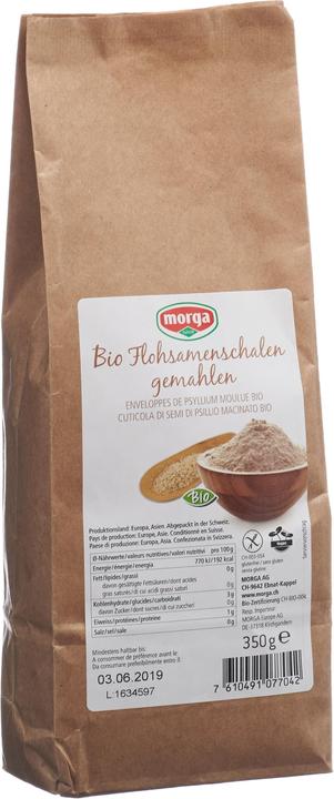 Actual product image Morga Psyllium husks ground (350 g)