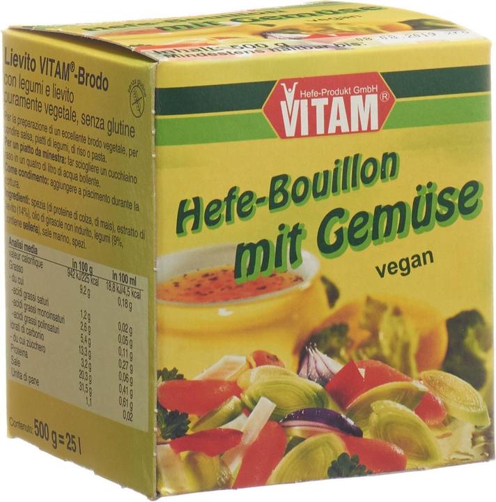 Actual product image Vitam Bouillon yeast paste with vegetables gluten free (712.89 ml)