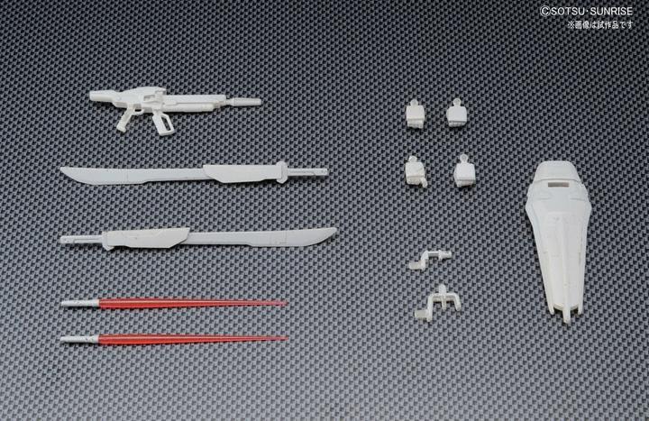 Actual product image Bandai GUNDAM - Model Kit - HG 1/144 - R16 M1 Astray - 13cm