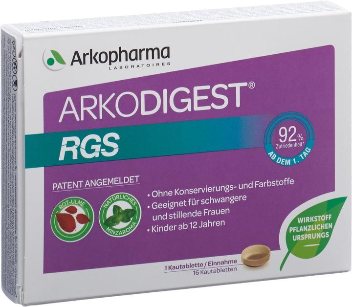 Arkopharma Arkodigest RGS Kautableln (16 Stück, Tabletten, 54 g)