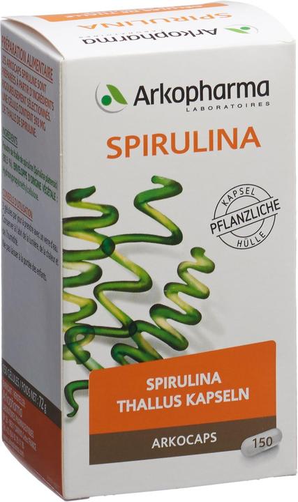 Immagine prodotto Arkopharma Arkocaps Bio Spirulina Kapseln (150 Pezzo/i, Pillole, 116 g)