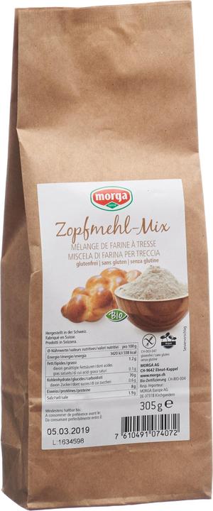 Immagine prodotto Morga Miscela di farina a treccia (305 g)