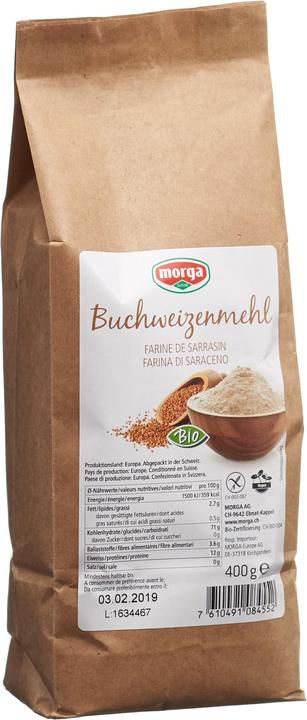 Image du produit Morga Farine de sarrasin (400 g)