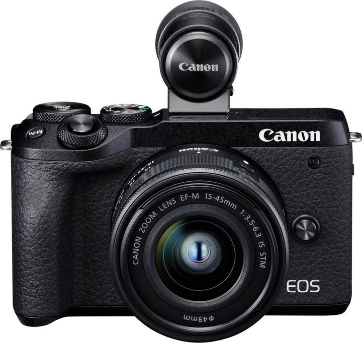 Produktbild Canon Eos M6 Ii (15 - 45 mm, 32.50 Mpx, APS-C / DX)