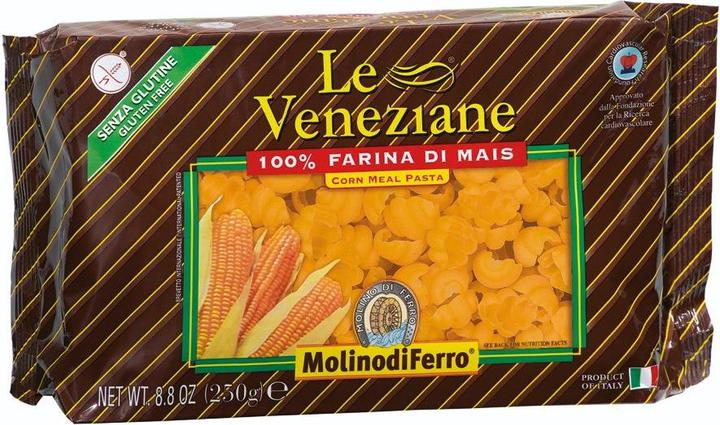 Immagine prodotto Le Veneziane Pasta Gnocchi Rigate di mais senza glutine (250 g)