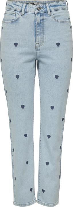 Image du produit Only Gerade geschnitten Hohe Taille Jeans Straight-Fit jeans (W31/L32)