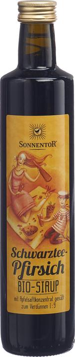 Immagine prodotto Sonnentor Sciroppo di pesca al tè nero (1 x 50 cl)