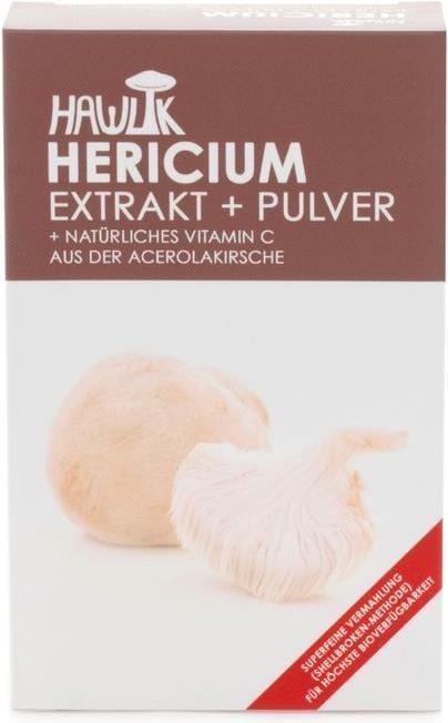 Hawlik Hericium Extrakt + Pulver Kapsel (120 Stück, Kapseln, 112 g)