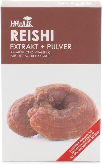 Actual product image Hawlik Reishi extract + powder capsule (120 Piece, Capsules, 109 g)