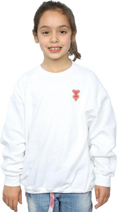 Actual product image Disney Girls Winnie The Pooh Tigger Chest Sweatshirt (128)
