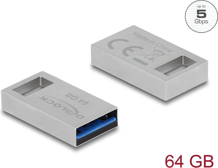 Produktbild Delock USB-Flash-Laufwerk (64 GB, USB 3.2, USB-A)