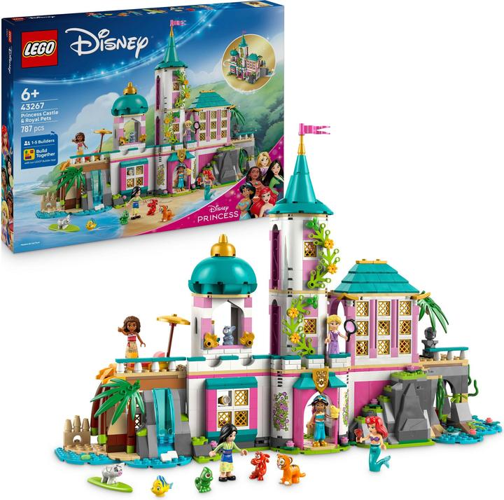 Actual product image LEGO Prinzessinnenschloss mit Haustieren (43267, LEGO Disney)