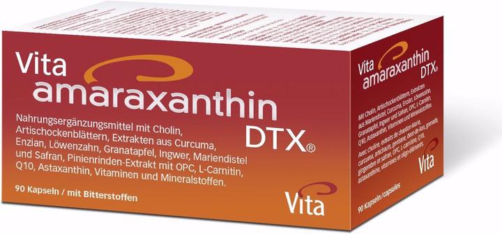 Produktbild Vita Amaraxanthin DTX (90 Stück, Kapseln, 296 g)