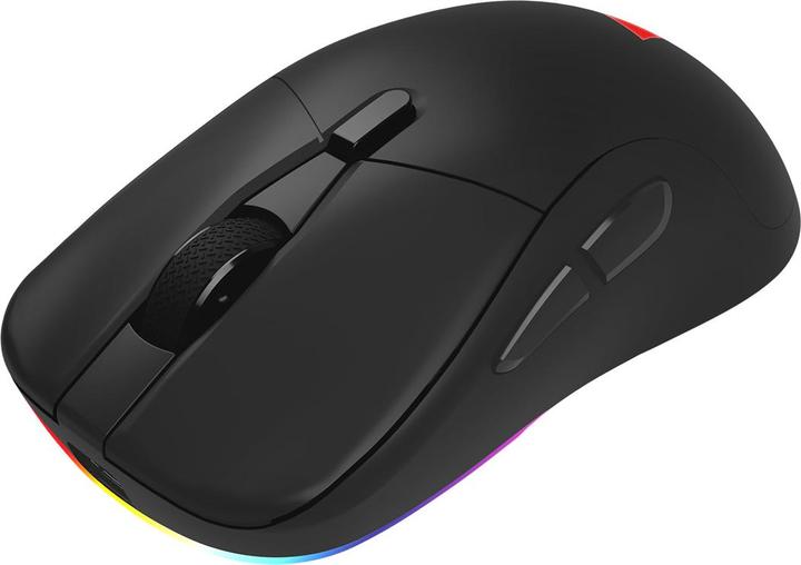 Actual product image Savio RIFT BLACK Gaming Mouse RGB Dual Mode (Cable, Wireless)