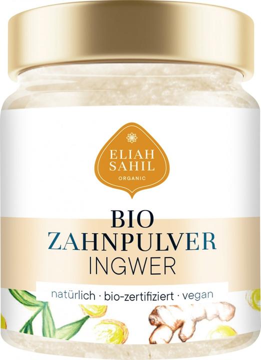 Image du produit Eliah Sahil Poudre dentifrice biologique INGWER - nettoyage des dents