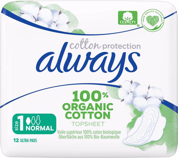 Produktbild Always Cotton Protection (12 x, Damenbinden)