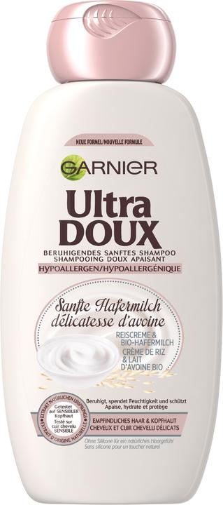 Garnier Ultra Doux Sanfte Hafermilch (300 ml, Flüssiges Shampoo)