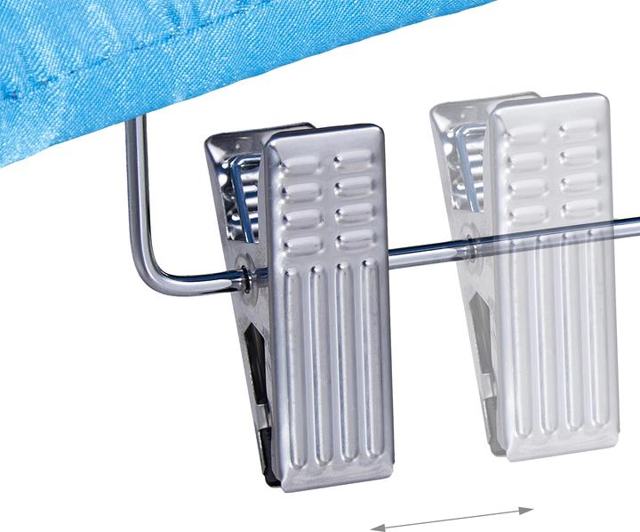 Actual product image Relaxdays Satin hanger (5 x)