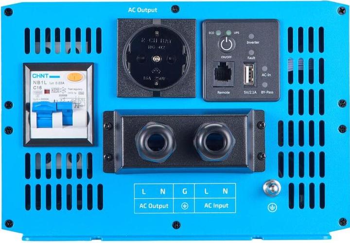 Actual product image Ective TSI 30 PRO 3000W/12V sine wave inverter with mains priority circuit